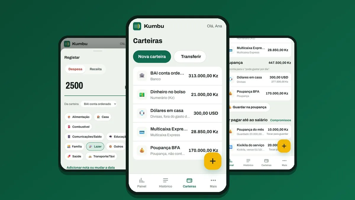 Kumbu — Finanças Pessoais